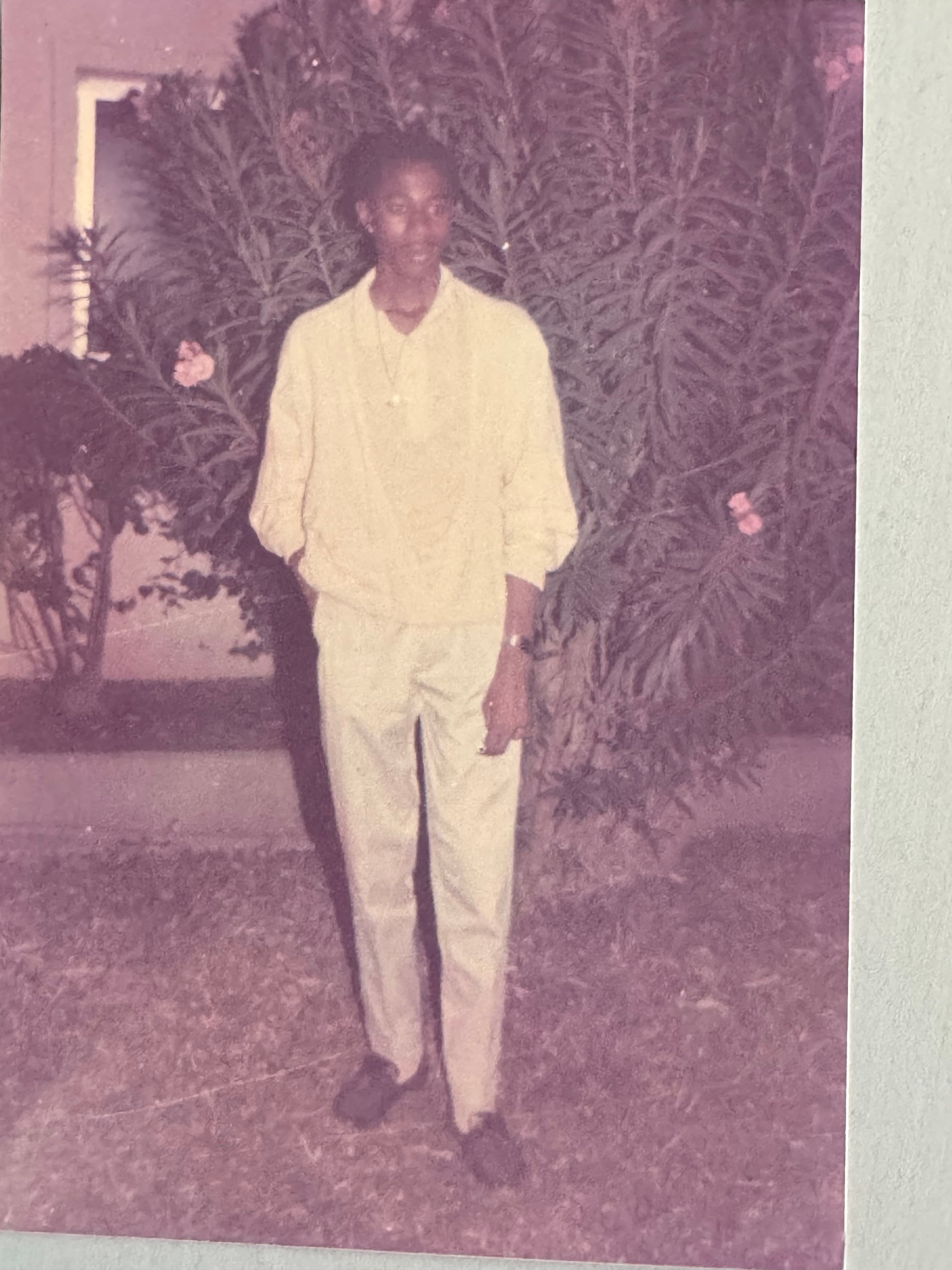 Mahamouda Salouhou in his youth, Nkongsamba