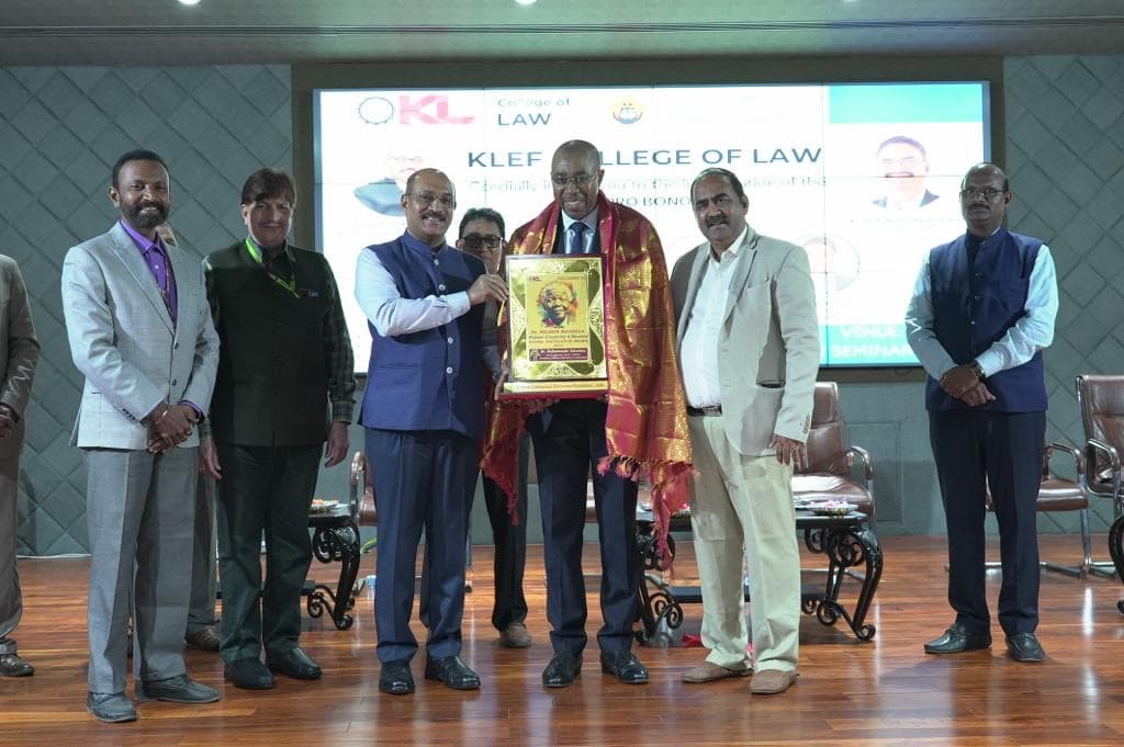 Nelson Mandela Professor Award Ceremony