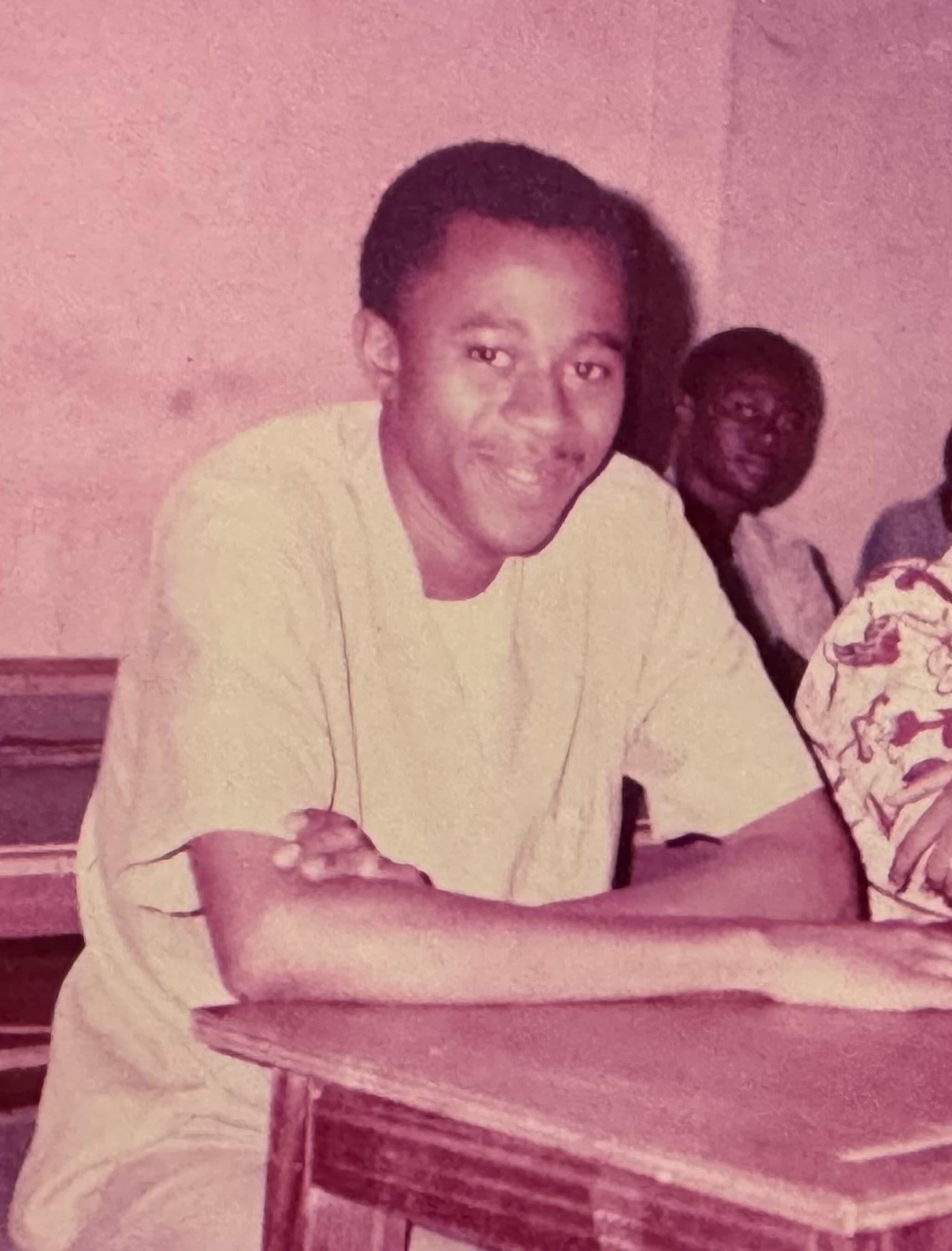 A young Mahamouda Salouhou, roots that shaped everything after